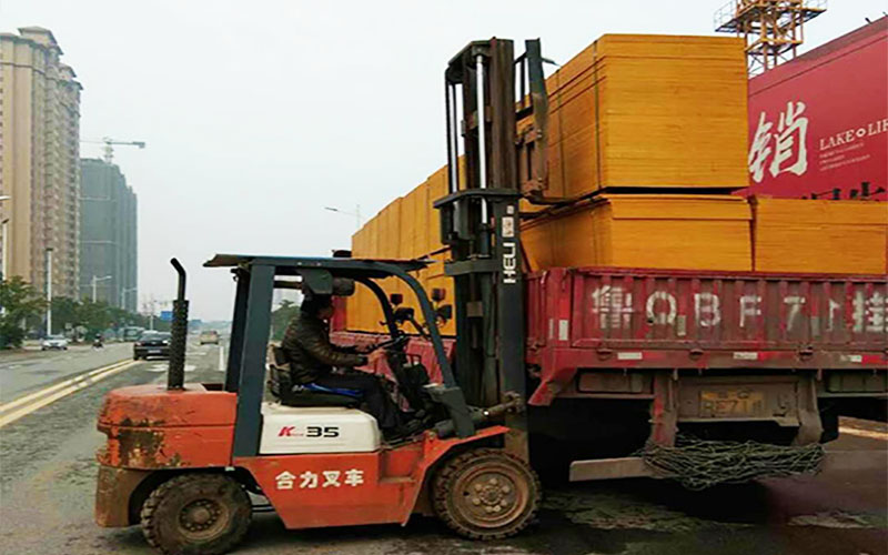 浙江杭州客戶訂購十層小紅木板